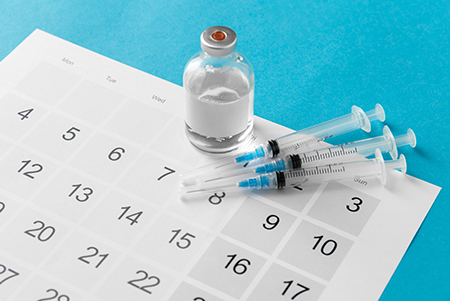 Routine vaccination schedules