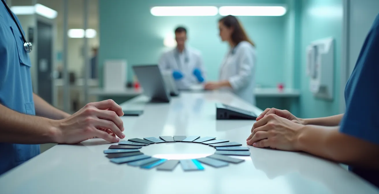 Visual flowchart showing veterinary financing options and decision pathways