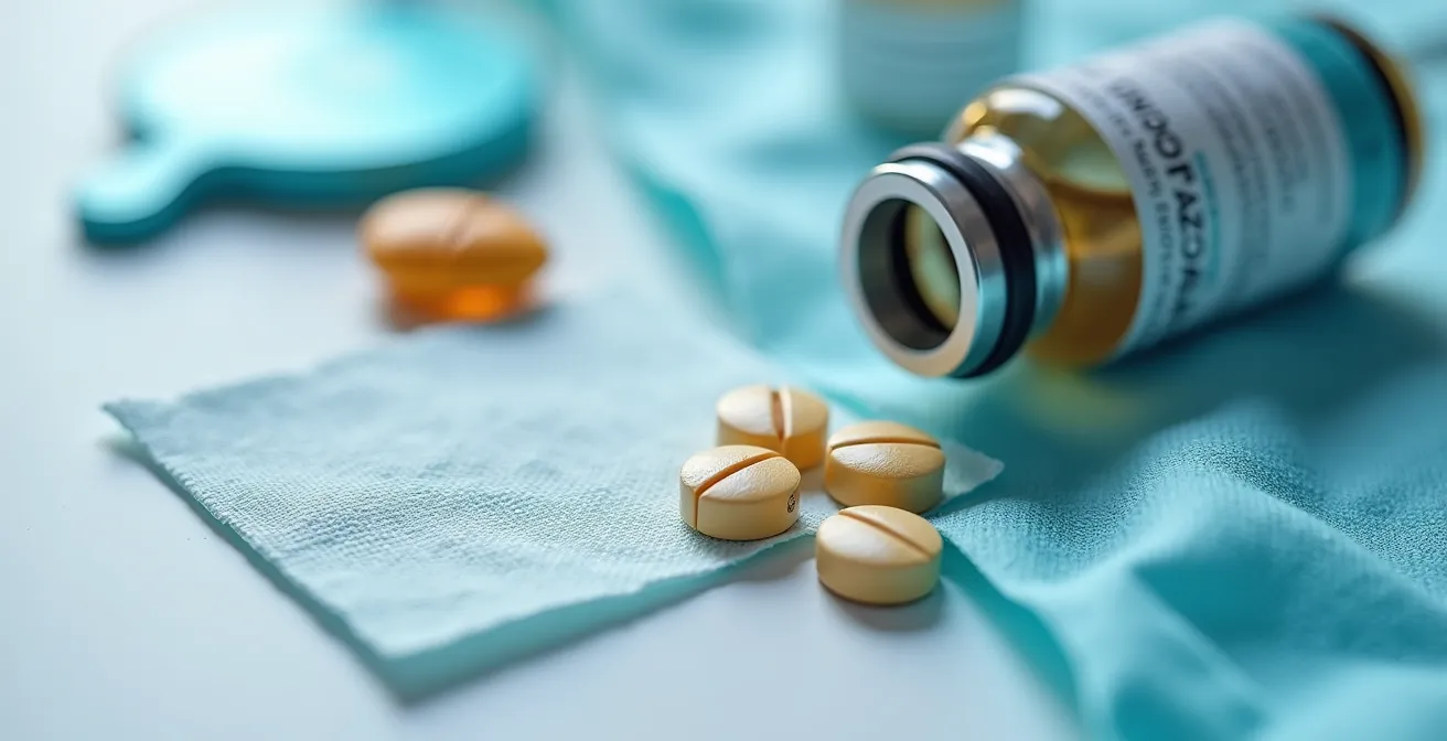 Macro photography of veterinary prevention supplies showing financial value